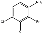 2-Bromo-3,4-dichloroaniline Struktur