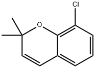 2H-1-Benzopyran, 8-chloro-2,2-dimethyl- Struktur