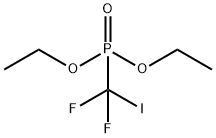 Phosphonic acid, P-(difluoroiodomethyl)-, diethyl ester Struktur