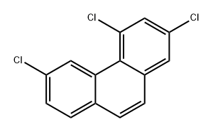 Phenanthrene, 2,4,6-trichloro- Struktur