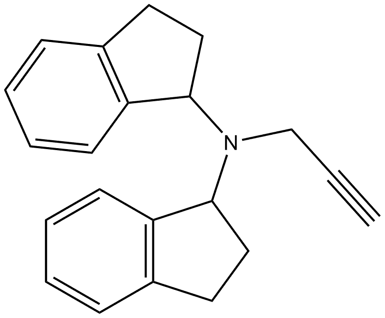 Rasagiline Impurity 10 Struktur