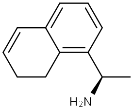 1-Naphthalenemethanamine, 7,8-dihydro-a-methyl-, (aR)- Struktur