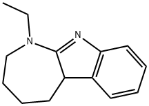 Azepino[2,3-b]indole,1-ethyl-1,2,3,4,5,5a-hexahydro-(8CI) Struktur