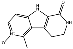 6H-Pyrrolo[2,3-c:4,5-c]dipyridin-6-one,5,7,8,9-tetrahydro-1-methyl-,2-oxide(9CI) Struktur