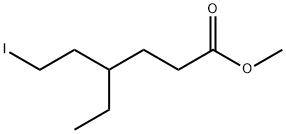 Hexanoic acid, 4-ethyl-6-iodo-, methyl ester