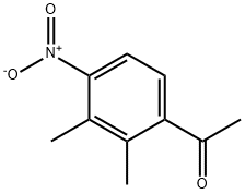 Ethanone, 1-(2,3-dimethyl-4-nitrophenyl)- Struktur