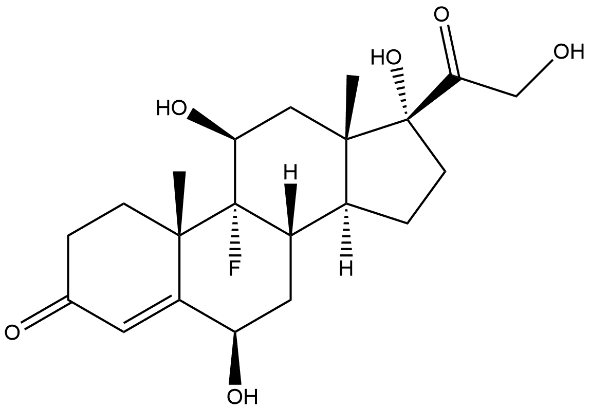 6-Hydroxyfludrocortisone Struktur