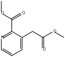 3-Pyridineacetic acid, 2-(methoxycarbonyl)-, methyl ester