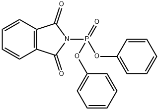 Phosphonic acid, (1,3-dihydro-1,3-dioxo-2H-isoindol-2-yl)-, diphenyl ester (9CI) Struktur