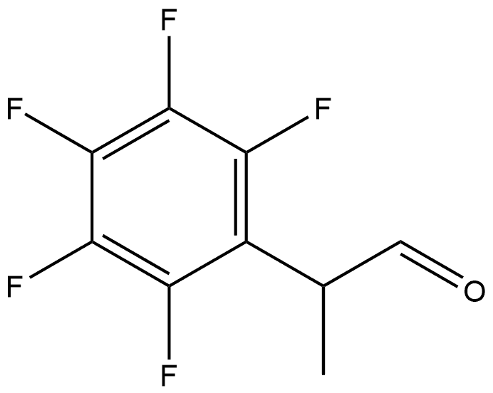 Benzeneacetaldehyde, 2,3,4,5,6-pentafluoro-α-methyl-