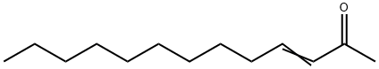 3-tridecen-2-one Struktur