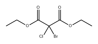 Propanedioic acid, 2-bromo-2-chloro-, 1,3-diethyl ester