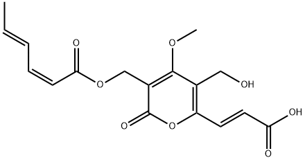 islandic acid Struktur