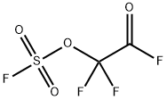 Fluorosulfuric acid, 1,1,2-trifluoro-2-oxoethyl ester Struktur