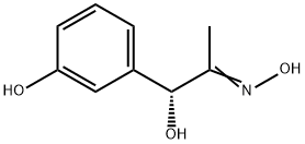 2-Propanone, 1-hydroxy-1-(3-hydroxyphenyl)-, oxime, (R)- (9CI) Struktur