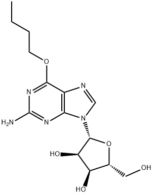 O(6)-butylguanosine Struktur