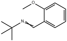 2-Propanamine, N-[(2-methoxyphenyl)methylene]-2-methyl- Struktur