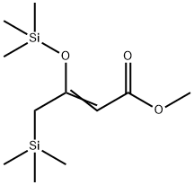 2-Butenoic acid, 4-(trimethylsilyl)-3-[(trimethylsilyl)oxy]-, methyl ester