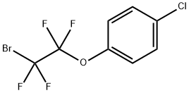 Benzene, 1-(2-bromo-1,1,2,2-tetrafluoroethoxy)-4-chloro- Struktur