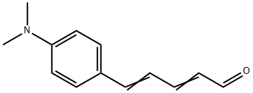 5-[4-(Dimethylamino)phenyl]penta-2,4-dienal Struktur