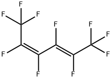 (E,Z)-(CF3CF=CF)2 Struktur