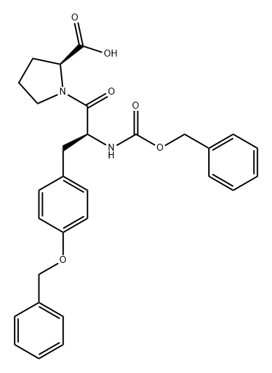 L-Proline, N-[(phenylmethoxy)carbonyl]-O-(phenylmethyl)-L-tyrosyl-