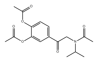 Acetamide, N-[2-[3,4-bis(acetyloxy)phenyl]-2-oxoethyl]-N-(1-methylethyl)-