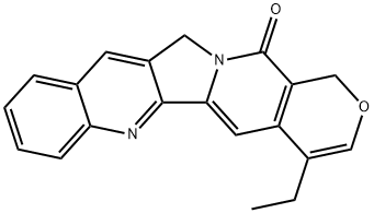 14H-Pyrano[3',4':6,7]indolizino[1,2-b]quinolin-14-one, 4-ethyl-1,12-dihydro-