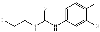 1-(2-Chloroethyl)-3-(3-chloro-4-fluoro-phenyl)urea Struktur