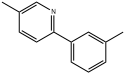 5-Methyl-2-m-tolylpyridine Struktur