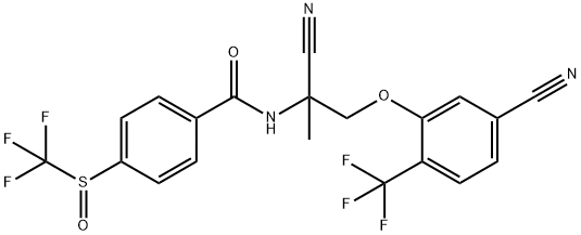 Monepantel sulfoxide Struktur