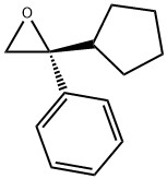 Oxirane, 2-cyclopentyl-2-phenyl-, (2R)- Struktur