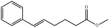 5-Hexenoic acid, 6-phenyl-, methyl ester, (5E)- Struktur