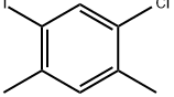 Benzene, 1-chloro-5-iodo-2,4-dimethyl- Struktur