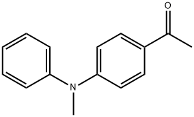 Ethanone, 1-[4-(methylphenylamino)phenyl]- Struktur