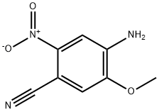 4-Amino-5-methoxy-2-nitrobenzonitrile Struktur