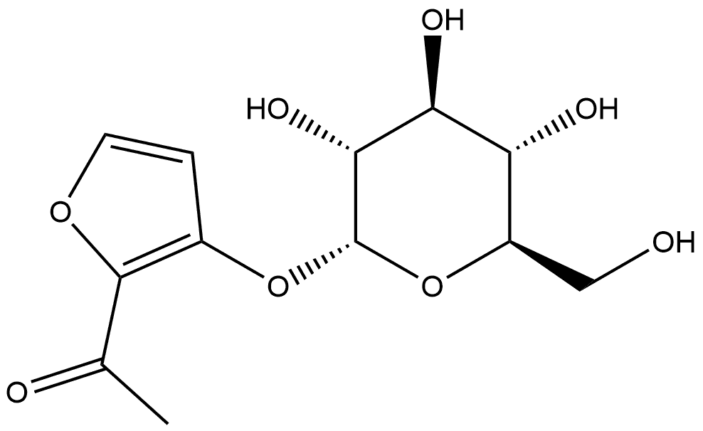 GlucosylisoMaltol Struktur