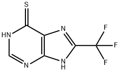 8-(Trifluoromethyl)-9H-purine-6-thiol Struktur