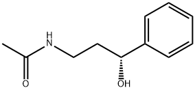 Acetamide, N-[(3R)-3-hydroxy-3-phenylpropyl]- Struktur