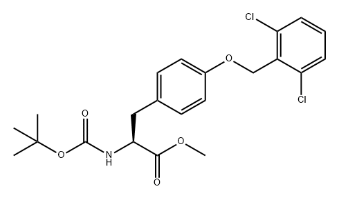 L-Tyrosine, O-[(2,6-dichlorophenyl)methyl]-N-[(1,1-dimethylethoxy)carbonyl]-, methyl ester