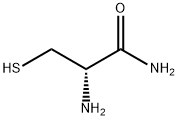 Propanamide, 2-amino-3-mercapto-, (S)- (9CI) Struktur