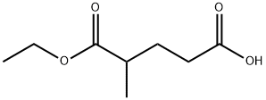 Pentanedioic acid, 2-methyl-, 1-ethyl ester Struktur