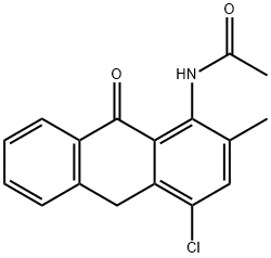 Acetamide, N-(4-chloro-9,10-dihydro-2-methyl-9-oxo-1-anthracenyl)-