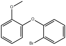 Benzene, 1-bromo-2-(2-methoxyphenoxy)- Struktur