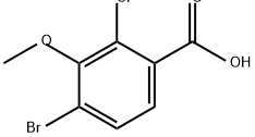 Benzoic acid, 4-bromo-2-chloro-3-methoxy- Struktur