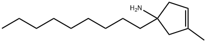 3-Methyl-1-nonylcyclopent-3-enamine Struktur