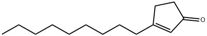 3-Nonylcyclopent-2-enone Struktur