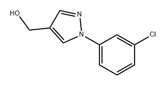 1H-Pyrazole-4-methanol, 1-(3-chlorophenyl)-