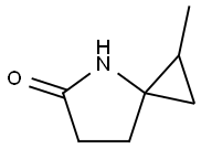 4-Azaspiro[2.4]heptan-5-one, 1-methyl- Struktur