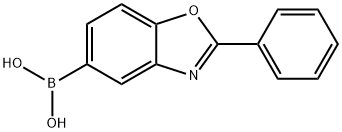 Boronic acid, B-(2-phenyl-5-benzoxazolyl)- Struktur